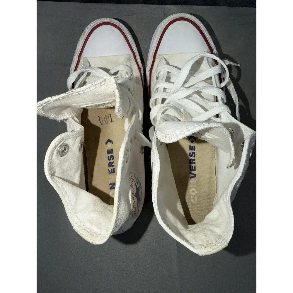 Converse Chuck Taylor All Star Shoes Mens Size 5 White High Top Sneakers‎ 2011